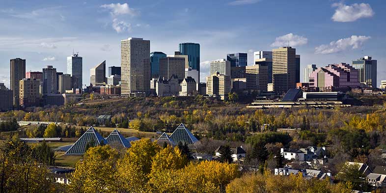 Edmonton skyline