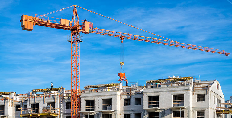 buildings under construction