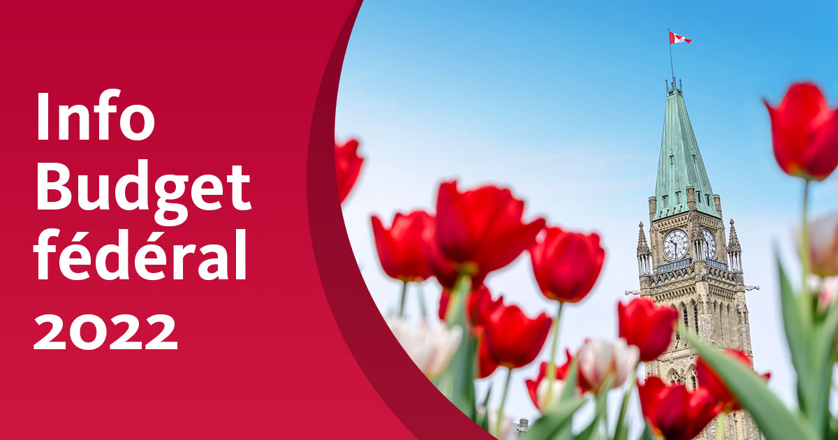 Info Budget fédéral 2022