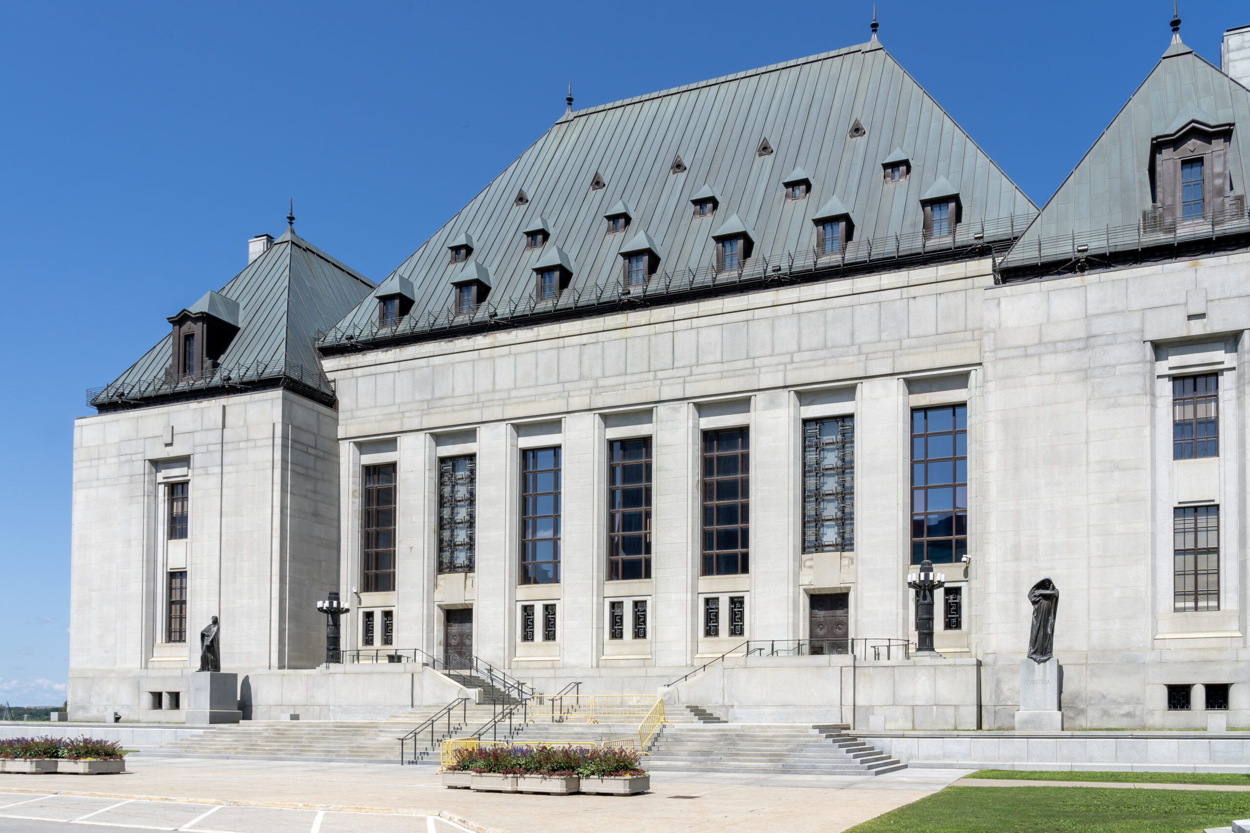 Supreme Court of Canada building in Ottawa